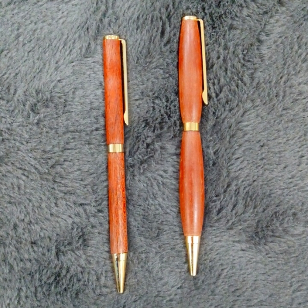 Handmade wood pens Set 2